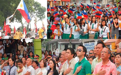 bayang magiliw pose|National anthem of Philippines .